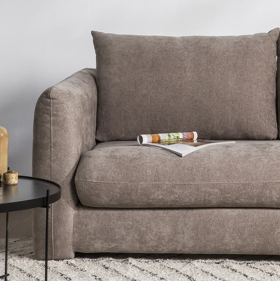 WIAME Canapé convertible 2,5 places en tissu