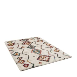 ZAZY Tapis d'inspiration berbère à motif ethnique