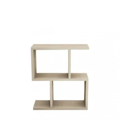 ZED Table d'appoint effet travertin