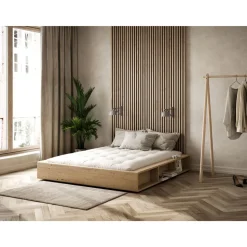 ZIGGY Lit en bois 160x200cm