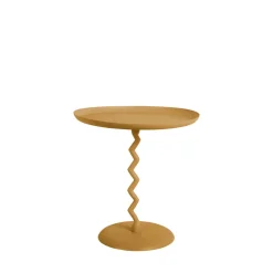 ZIGZAG Table d'appoint ronde en métal ø40cm