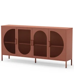 ZIO Buffet 4 portes en métal L160cm