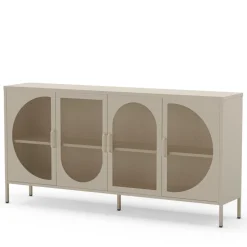 ZIO Buffet 4 portes en métal L160cm