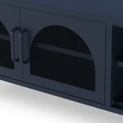 ZIO Meuble TV 2 portes en métal L160cm