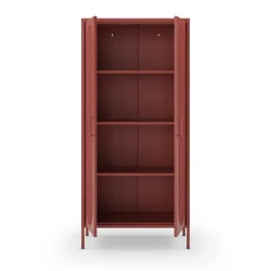 ZIO Vaisselier 2 portes en métal H170cm