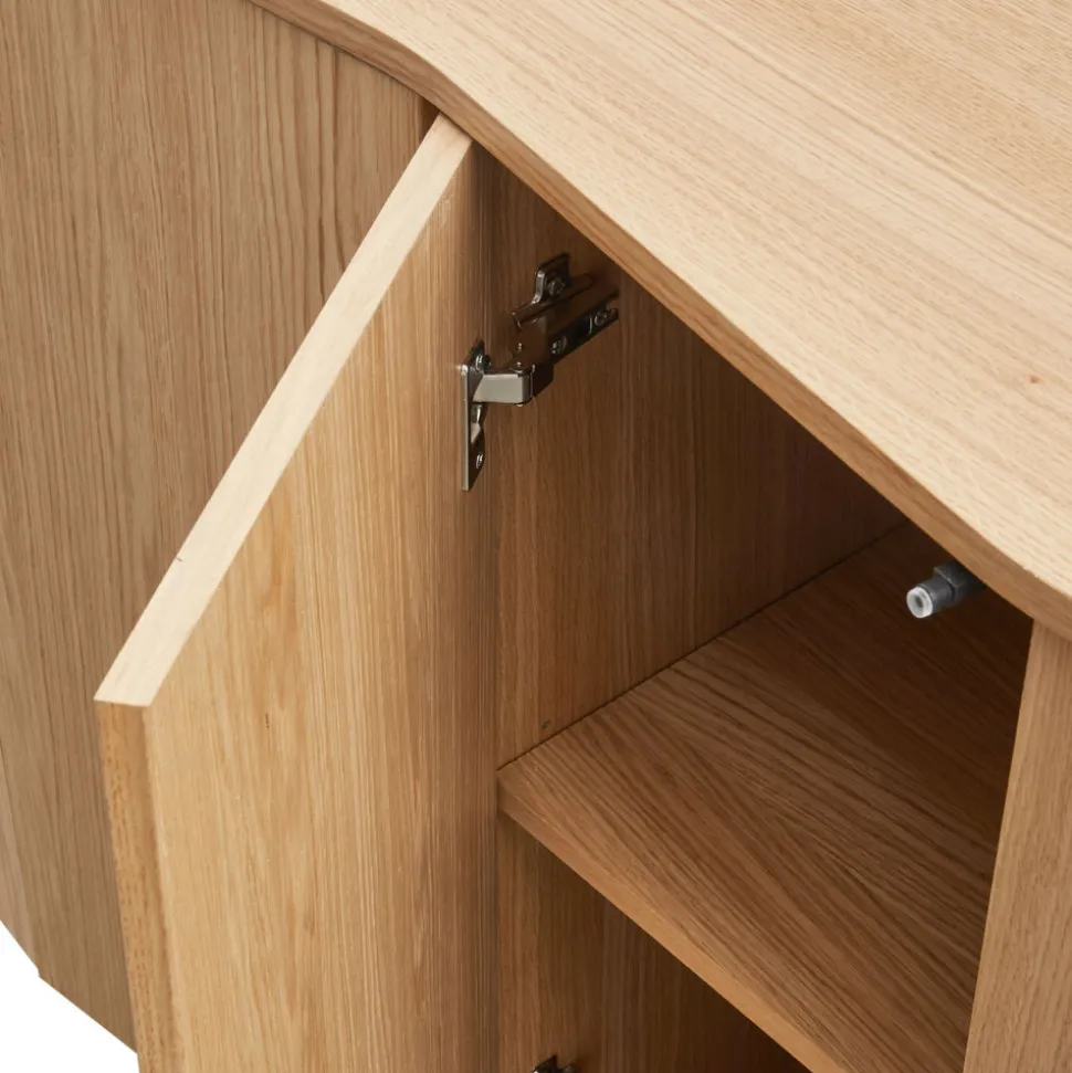 ZUMA Buffet 6 portes en bois L200cm