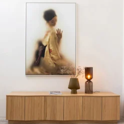 ZUMA Meuble TV 6 portes en bois L200cm
